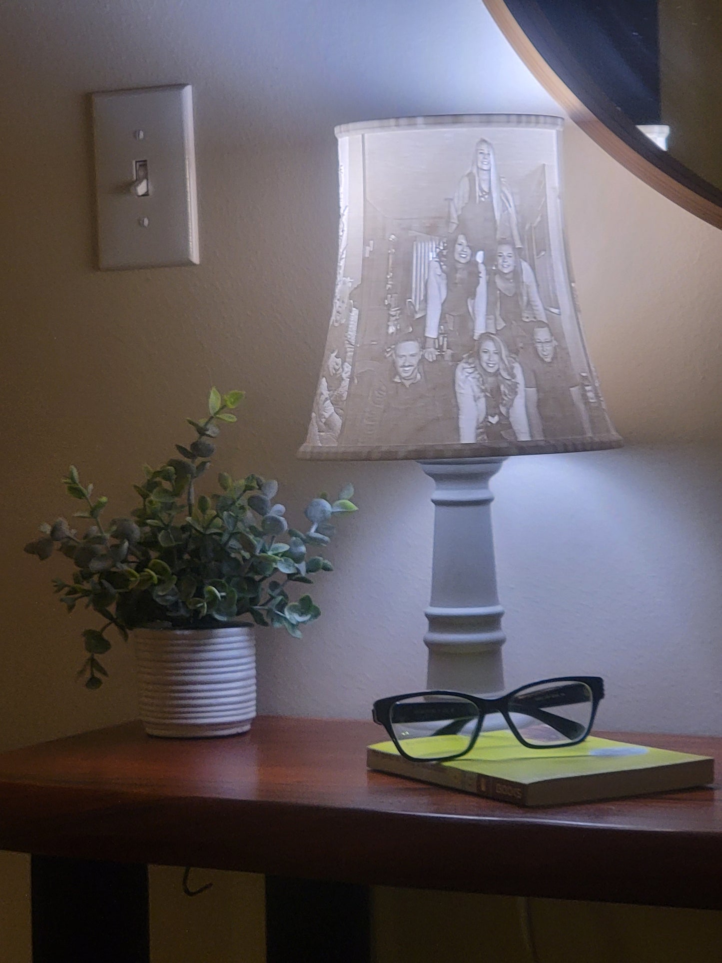Custom Lithophane Lamp - Personalized Image