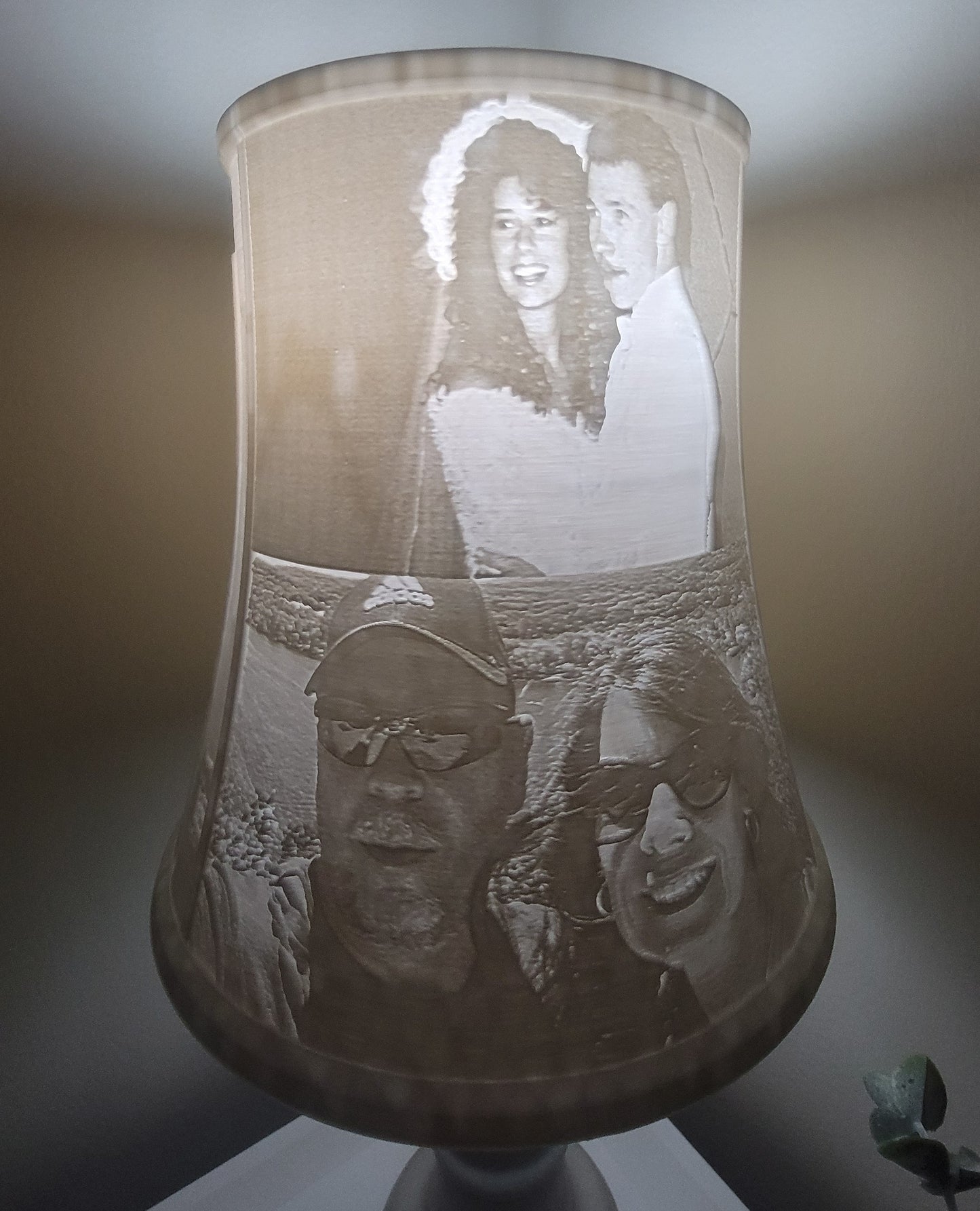Custom Lithophane Lamp - Personalized Image