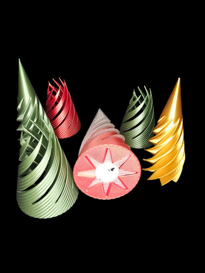 Lighted Infinity Christmas Tree