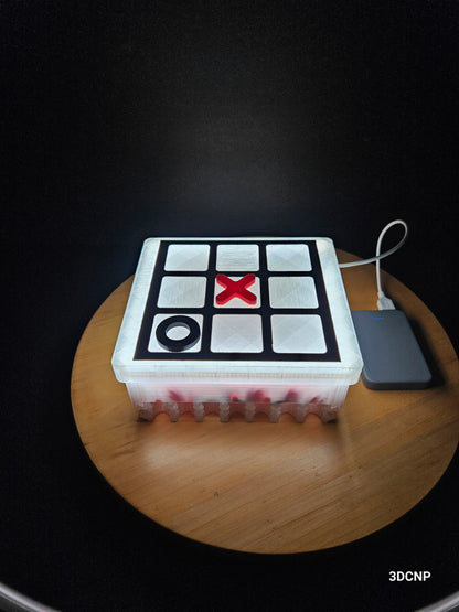 Tac-Toe and Four in a Row Light-Up Game