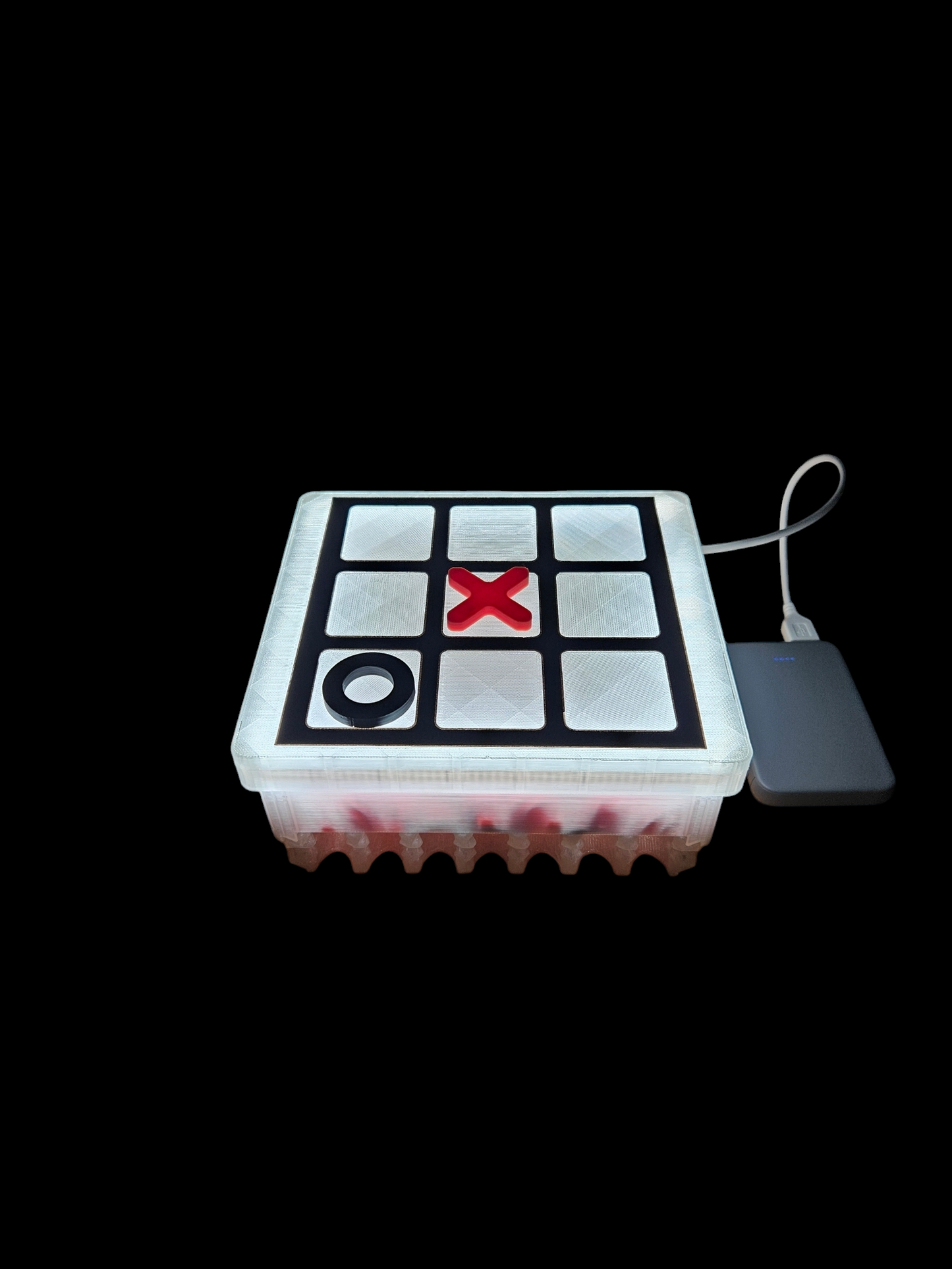 Tac-Toe and Four in a Row Light-Up Game