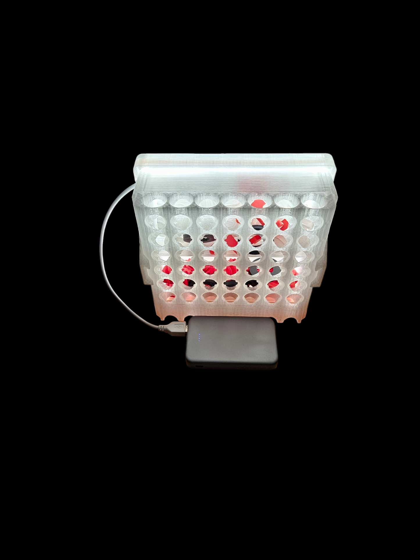 Tac-Toe and Four in a Row Light-Up Game